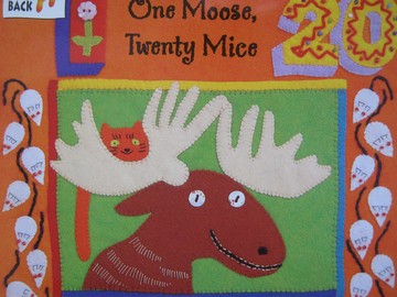 (image for) One Moose Twenty Mice (P) by Clare Beaton