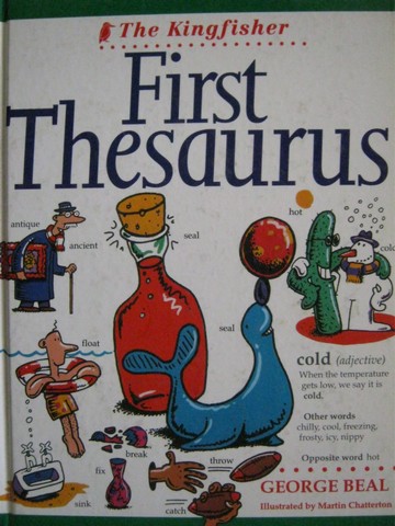(image for) Kingfisher First Thesaurus (H) by George Beal