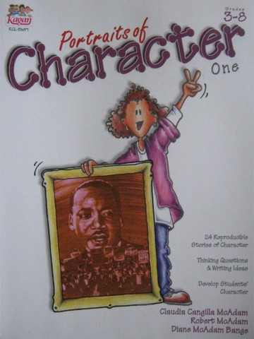 (image for) Portraits of Character One Grades 3-8 (P) by McAdam, Bange,