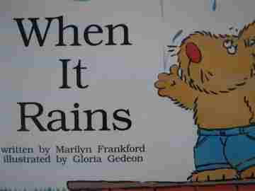 (image for) When It Rains (P) by Marilyn Frankford