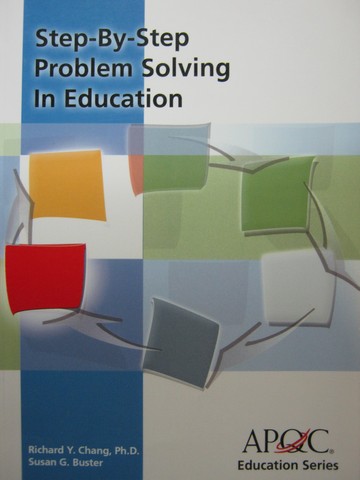 (image for) Step-by-Step Problem Solving in Education (P) by Chang & Buster