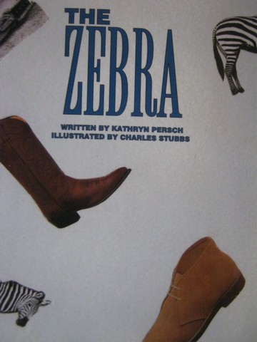 (image for) Read with Me The Zebra (P) by Kathryn Persch