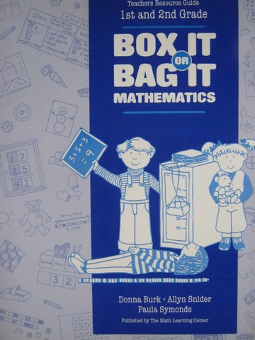 Box It or Bag It Mathematics Grades 1-2 TRG (TE)(Spiral) (image for) Box It or Bag It Mathematics Grades 1-2 TRG (TE)(Spiral)