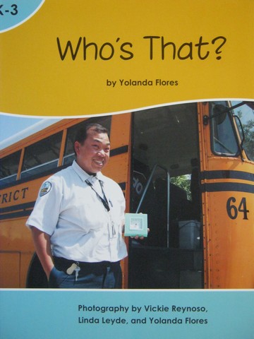 (image for) English Now! K-3 Who's That? (P) by Yolanda Flores