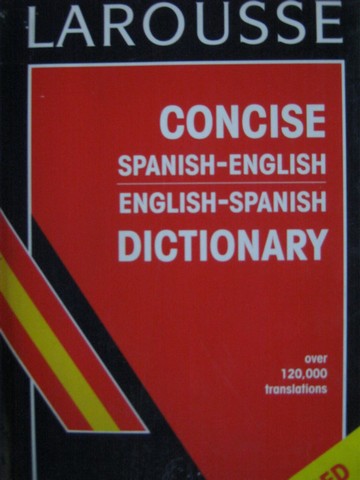 (image for) Concise Spanish-English English-Spanish Dictionary Revised (H)