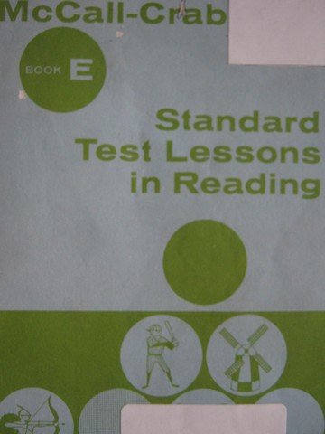 (image for) McCall-Crabbs Standard Test Lessons in Reading Book E (P)