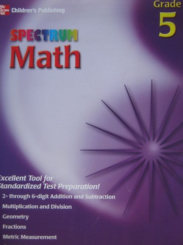 (image for) Spectrum Math Grade 5 (P) by Thomas J Richards