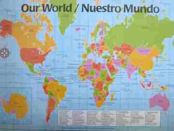 Our World / Nuestro Mundo Laminated Desktop Map (P) (image for) Our World / Nuestro Mundo Laminated Desktop Map (P)