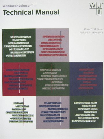 (image for) Tests of Achievement Technical Manual (P) by McGrew & Woodcock