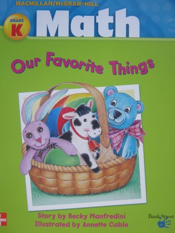 Math Grade K Our Favorite Things (P) by Manfredini
