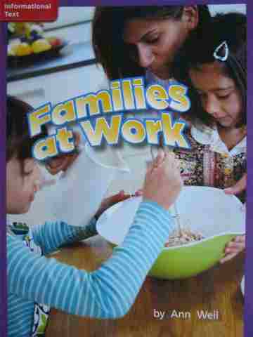 (image for) CCSS 2 Families at Work (P) by Ann Weil