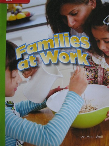 (image for) CCSS 2 Families at Work (P) by Ann Weil