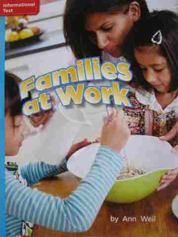 (image for) CCSS 2 Families at Work (P) by Ann Weil