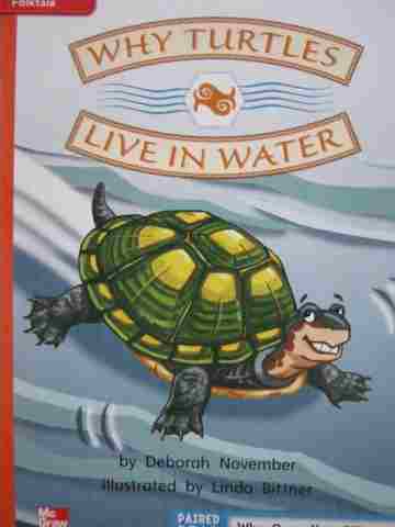 (image for) CCSS 2 Why Turtles Live in Water (P) by Deborah November