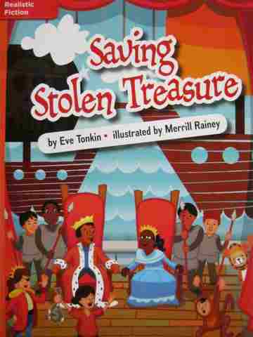 (image for) CCSS 4 Saving Stolen Treasure (P) by Eve Tonkin