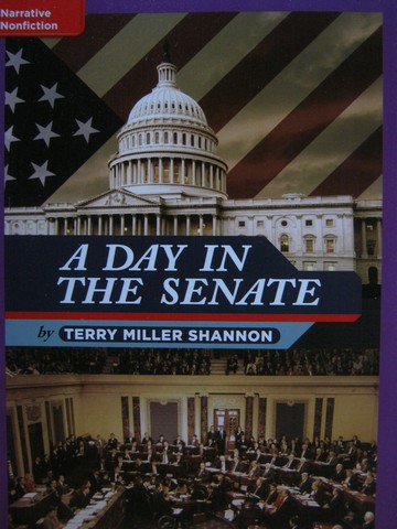 (image for) CCSS 4 A Day in the Senate (P) by Terry Miller Shannon