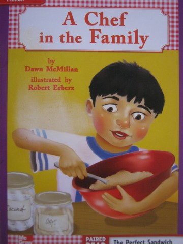 (image for) CCSS 3 A Chef in the Family (P) by Dawn McMillan