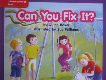 (image for) CCSS K Can You Fix It? (P) by Quinn Baker