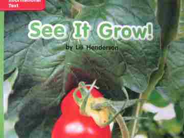 (image for) CCSS K See It Grow! (P) by Lili Henderson