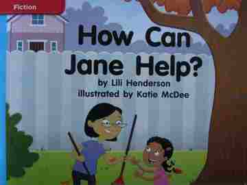 (image for) CCSS K How Can Jane Help? (P) by Lili Henderson