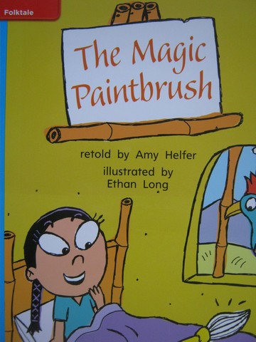(image for) CCSS 1 The Magic Paintbrush (P) by Amy Helfer