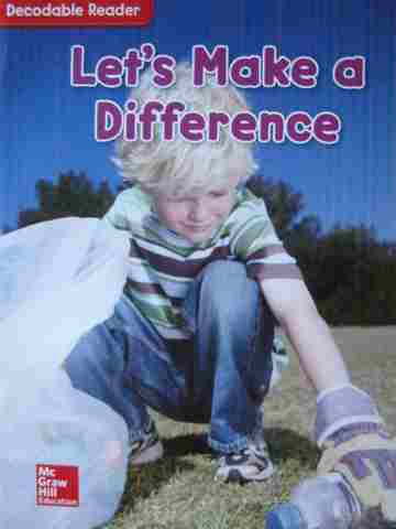 (image for) Wonders 2 Decodable Reader Unit 5 Let's Make A Difference (P)
