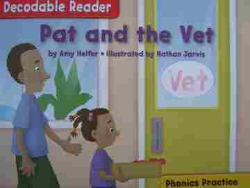 (image for) Decodable Reader Phonics Practice K Pat & the Vet (P) by Helfer