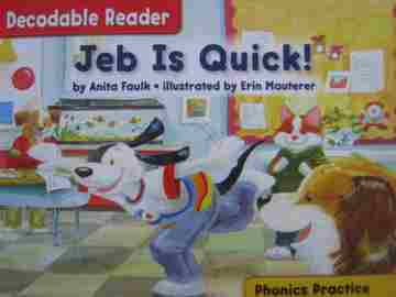 (image for) Decodable Reader Phonics Practice K Jeb Is Quick! (P)