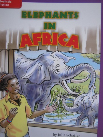 (image for) Leveled Reader Library 5 Elephants in Africa (P) by Schaffer