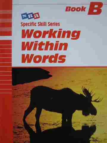 (image for) Specific Skill Series Working within Words Book B 5e (P) by Richard Boning