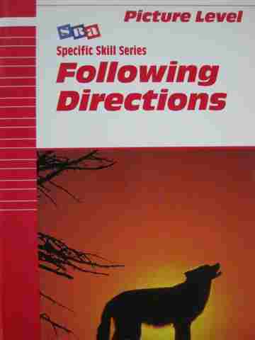 (image for) Specific Skill Series Following Directions Picture Level 5e (P) Boning