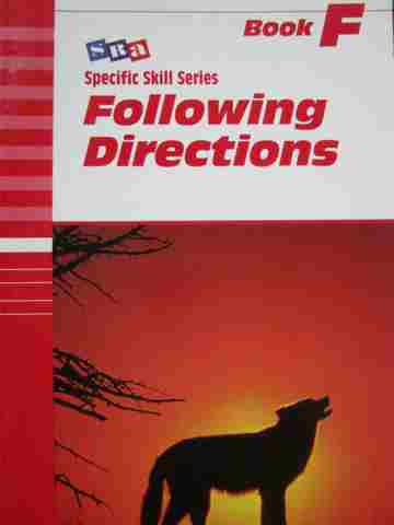 (image for) Specific Skill Series Following Directions Book F 5e (P) by Richard Boning
