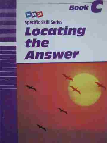 (image for) Specific Skill Series Locating the Answer C 5th Edition (P)