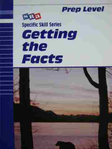 (image for) Specific Skill Series Getting the Facts Prep Level 5e (P) by Richard Boning