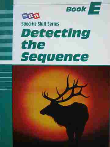 (image for) Specific Skill Series Detecting the Sequence Book E 5e (P) by Richard Boning