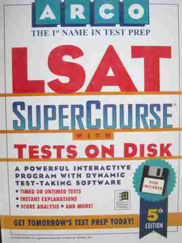 (image for) LSAT SuperCourse with Tests on Disk 5th Edition (P)