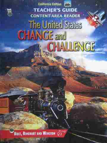 (image for) Content-Area Reader The US Change & Challenge TG (CA)(TE)(P)