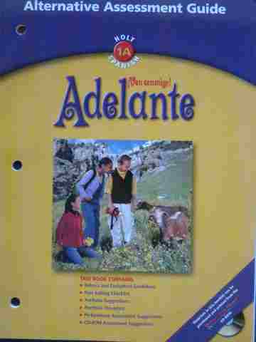 (image for) Adelante 1A Alternative Assessment Guide (P)