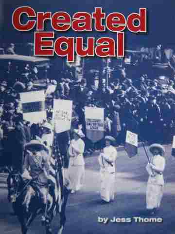 (image for) SRA Leveled Readers 5 Created Equal (P) by Jess Thome