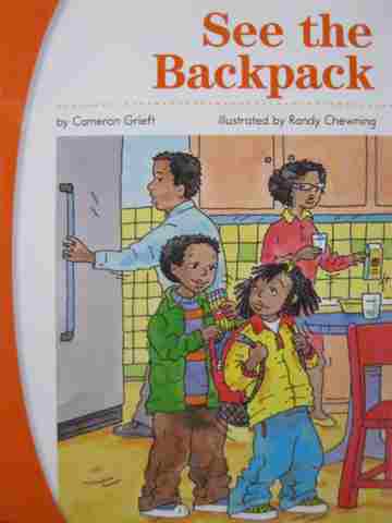 (image for) SRA Decodables 1 See the Backpack (P) by Cameron Grieft