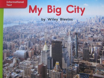 (image for) CCSS PreK My Big City (P) by Wiley Blevins
