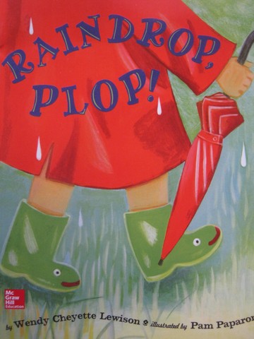 (image for) Raindrop Plop! (P) by Wendy Cheyette Lewison