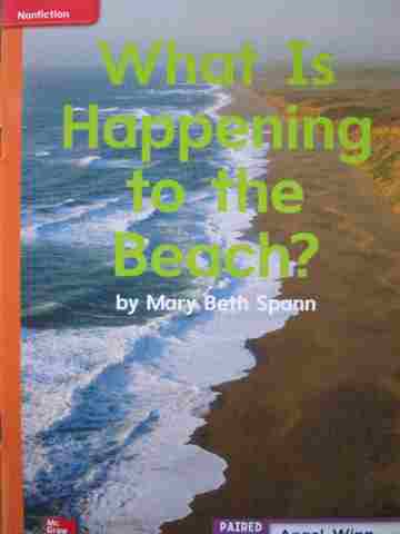 (image for) CCSS 4 What Is Happening to the Beach? (P) by Mary Beth Spann