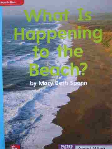 (image for) Wonders CCSS 4 What Is Happening to the Beach? (P) by Mary Beth Spann