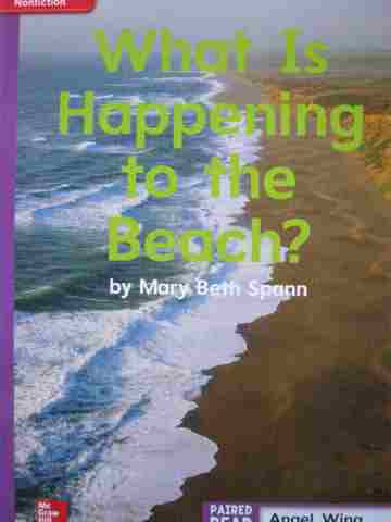 (image for) CCSS 4 What Is Happening to the Beach? (P) by Mary Beth Spann