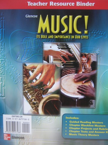 (image for) Music! Its Role & Importance in Our Lives TRB (TE)(Binder)