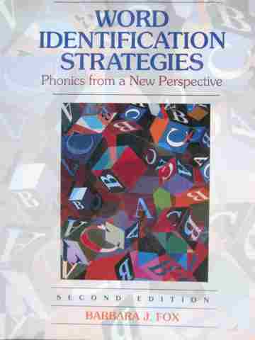 (image for) Word Identification Strategies 2nd Edition (P) by Barbara J Fox