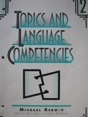 (image for) Topics & Language Competencies 2 (P) by Michael Kerwin