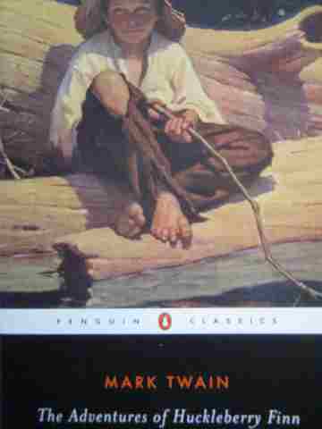 (image for) Adventures of Huckleberry Finn (P) by Mark Twain