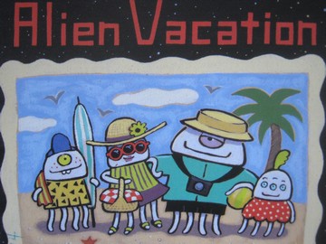 (image for) Instant Readers 1 Alien Vacation (P) by F R Robinson